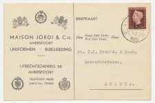 Firma briefkaart Amersfoort 1950 - Uniform / Rijkleding