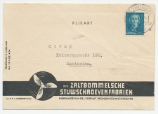 Firma briefkaart Zaltbommel 1950 - Stuwschroevenfabriek