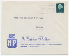 Firma envelop Blerick 1963 - Slagerij