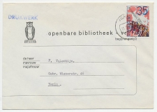 Envelop Venlo 1975 - Bibliotheek / Uil 