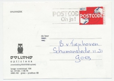 Firma briefkaart Goes 1979 - Opticiens / Uil