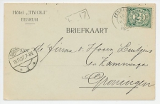 Firma briefkaart Eenrum 1907 - Hotel Tivoli