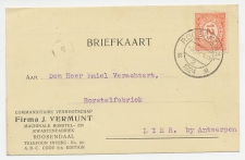 Firma briefkaart Roosendaal 1924 - Kwasten / Borstels