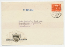 Firma briefkaart Enschede 1956 - Boekbinderij / Drukkerij