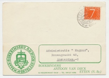 Firma briefkaart Etten 1955 - Boekbinderij