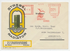 Firma briefkaart Rotterdam 1936 - Radiator