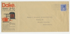 Firma envelop Amsterdam 1938 - Huishoudelijke artikelen
