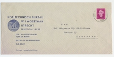Firma envelop Utrecht 1948 - Koeltechniek / IJsbeer