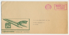 Firma envelop Amsterdam 1939 - Potlood / Castell