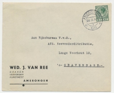 Firma envelop Amerongen 1940 - Granen / Veevoeder / Kunstmest