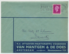 Firma envelop Amsterdam 1948 - Uitgeverij