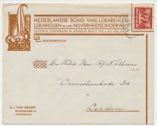 Envelop Appingedam 1943 - Leraren Bond