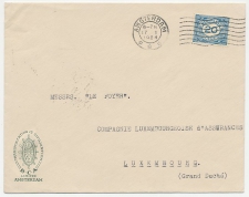 Firma envelop Amsterdam 1924 - Transport