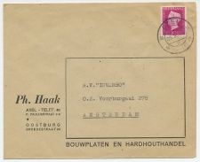 Firma envelop Axel 1947 - Houthandel