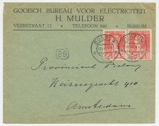 Firma envelop Bussum 1924 - Electriciteit