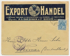 Firma envelop Bussum 1915 - Export / Handel / Globe