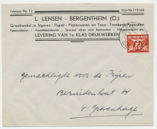 Firma envelop Bergentheim 1940 - Sigaren / Papier / Drukwerk