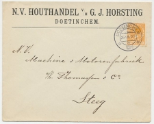 Firma envelop Doetinchem 1927 - Houthandel 