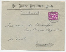 Envelop Elburg 1928 - Het Jonge Vrouwen Gilde