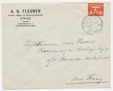 Firma envelop Ewijk 1941 - Graan- en Meelhandel