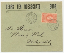 Firma envelop Goor 1913 - Gebr. ten Doesschate