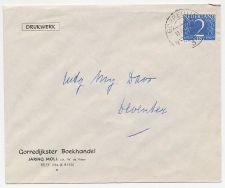 Firma envelop Gorredijk 1955 - Boekhandel 