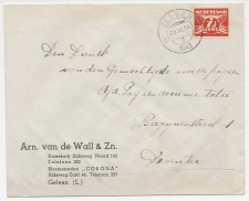 Firma envelop Geleen 1943 - Kweekerij