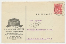 Firma briefkaart Gorinchem 1920 - IJzerwaren 