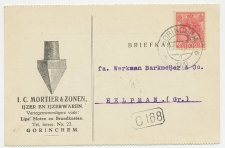 Firma briefkaart Gorinchem 1920 - IJzerwaren 