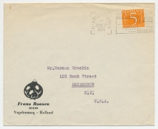 Firma envelop Vogelenzang 1954 - Tulp / Bloembollen
