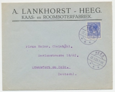 Firma envelop Heeg 1928 - Kaas- en Roomboterfabriek