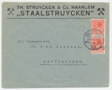 Firma envelop Haarlem 1929 - Staal