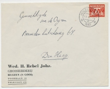 Firma envelop Huizen 1942 - Grossierderij