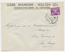 Firma envelop Holten 1943 - Stoomzuivelfabriek / Eieren