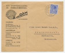 Firma envelop Haarlem 1934 - Wereld / Globe