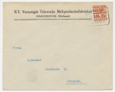 Firma envelop Harderwijk 1934 - Melkproductenfabriek