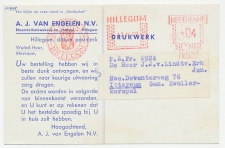 Firma briefkaart Hillegom 1960 - Bloembollenkwekerij