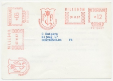 Firma briefkaart Hillegom 1967- Bloembollen