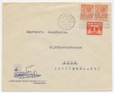 Firma briefkaart Kortenhoef 1935 - Zeepfabriek