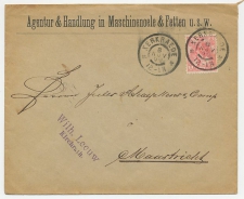 Firma envelop Kerkrade 1899 - Olie / Vetten