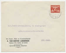 Firma envelop Langbroek1941 - Graan / Meel / Kunstmest