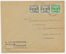 Firma envelop Leesten 1941 - Granen / Pluimveevoeders