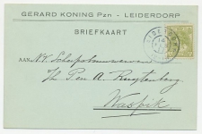 Firma briefkaart Leiderdorp 1917 - Gerard Koning