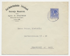 Firma envelop Maastricht 1928 - Zuivelbond / Botermijn