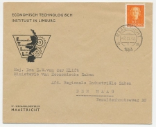 Envelop Maastricht 1953 - Economisch Technologisch Instituut