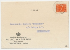 Firma briefkaart Oudenbosch 1954 - Boomkwekerij