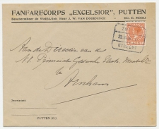 Envelop Putten 1936 - Fanfarecorps Excelsior