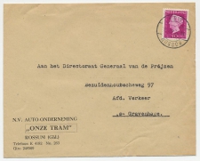 Firma envelop Rossum 1947 - Auto Onderneming Onze Tram