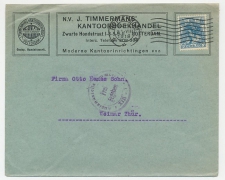 Firma envelop Rotterdam 1918 - Kantoorboekhandel 
