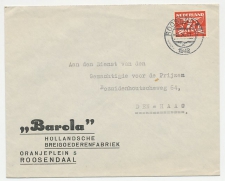 Firma envelop Roosendaal 1942 - Breigoederen / Barola